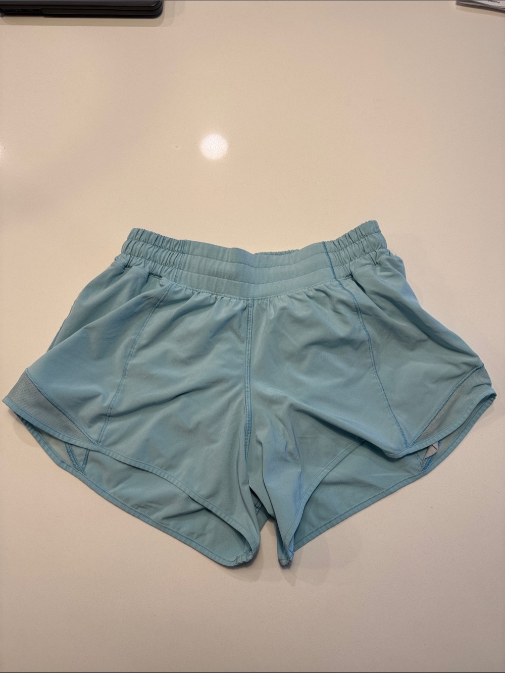lululemon athletica Seafoam Athletic Run Shorts